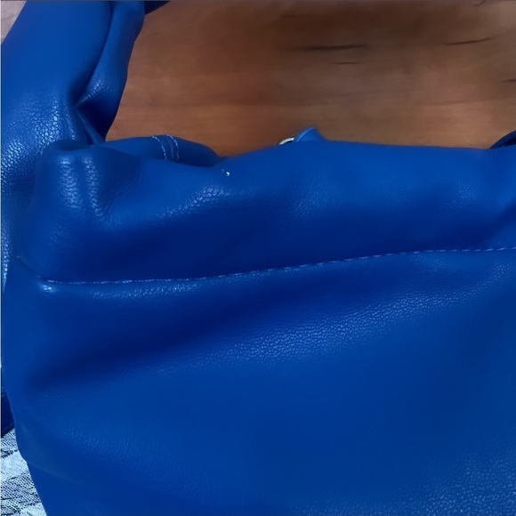 PEPE JEANS “Sweet Bag” Royal Blue Vegan Leather Mini Shoulder / Crossbody Bag - Picture 15 of 15